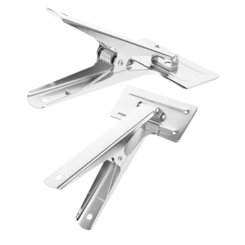 KONTONTY 2 Stück Stoffklemme Kantenclips Nähen Stoffclips Nähen Nähklammern Aus Edelstahl Quiltclips Säumwerkzeug Aus Metall Nähclip Für Handarbeit Große Nähklammern Rostfreier Stahl Silber von KONTONTY