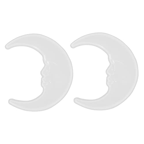 KONTONTY 2 Stück Teiliges DIY Silikonform für Mondförmige Wandspiegel Kreative Gießform für Handgemachte Dekorationen und Persönliche KONTONTY 2 Stück Teiliges DIY Silikonform für Mondförmige Wandspiegel Kreative Gießform für Handgemachte Dekorationen und Persönliche von KONTONTY