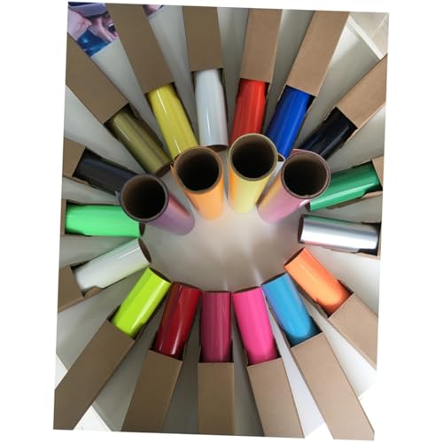 KONTONTY 2 Stück Teiliges Heat Transfer Vinyl Weiß PU Film für T Shirts Sportkleidung Textil Hitzetransferfolie zum Aufbügeln für Bekleidung und Stoffe DIY Personalisierbar von KONTONTY