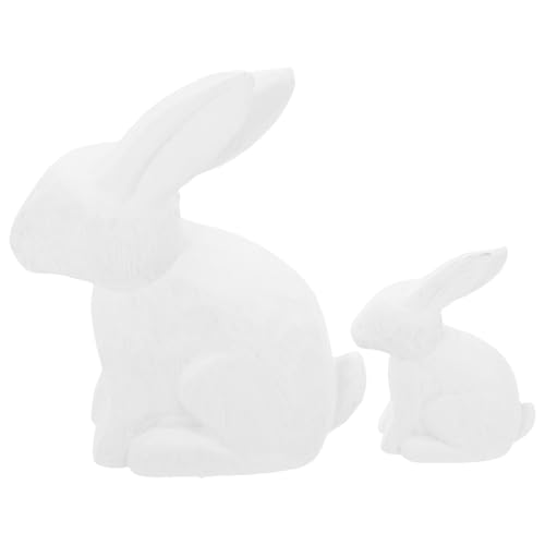 KONTONTY 2 Stück Tierornamente Aus Holz Party Hase Kindergarten Unvollendet Zweck Kaninchen Leeres Holztier Diy-häschenmodell Holzschmuck Zum Bemalen Malerei Leerer Ausschnitt Hölzern Weiß KONTONTY 2 Stück Tierornamente Aus Holz Party Hase Kindergarten Unvollendet Zweck Kaninchen Leeres Holztier Diy-häschenmodell Holzschmuck Zum Bemalen Malerei Leerer Ausschnitt Hölzern Weiß von KONTONTY
