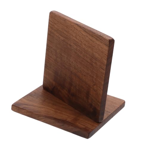 KONTONTY 2 Stück Verdickter Holz Holzblöcke Zum Basteln Blöcke Für Holzbretter Wandbretter Aus Holz Holzquadrate Zum Basteln Großes Holzbrett Holzrohlinge Zum Basteln Kaffee Hölzern von KONTONTY