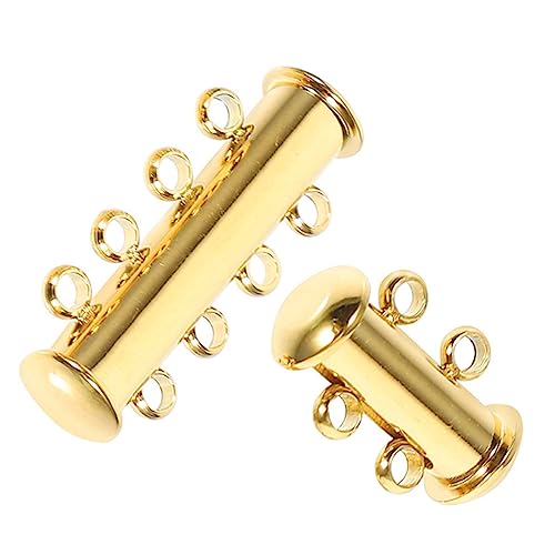 KONTONTY 2 Stück Zwei Kettenverschlüsse für Kreative und Diy Schmuckzubehör für Mehrsträngige Armbänder und von KONTONTY