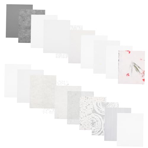 KONTONTY 20 Blatt Tagebuchmaterial Papier Diy Material Papier Vintage-scrapbooking-papier Junk-journal-zubehör Schrottbuchpapier Lieferungen Journalpapier Scrapbooking -vorräte Bastelpapier von KONTONTY