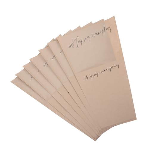 KONTONTY 20 Stück Blumenverpackungsbeutel Praktische Hüllen für Blumensträuße Kraftpapier für Hochzeiten Valentinstag und Muttertag Robust und Vielseitig Einsetzbar von KONTONTY
