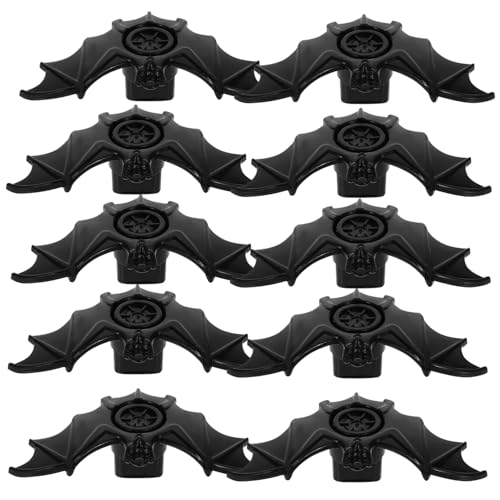 KONTONTY 20 Stück Fledermauspfeife Klein Drinnen Halloween Süß Party Schläger Erwachsene Pfeifenspielzeug Fledermausförmige Pfeifen Lustiges Pfeifenspielzeug Plastik Black KONTONTY 20 Stück Fledermauspfeife Klein Drinnen Halloween Süß Party Schläger Erwachsene Pfeifenspielzeug Fledermausförmige Pfeifen Lustiges Pfeifenspielzeug Plastik Black von KONTONTY