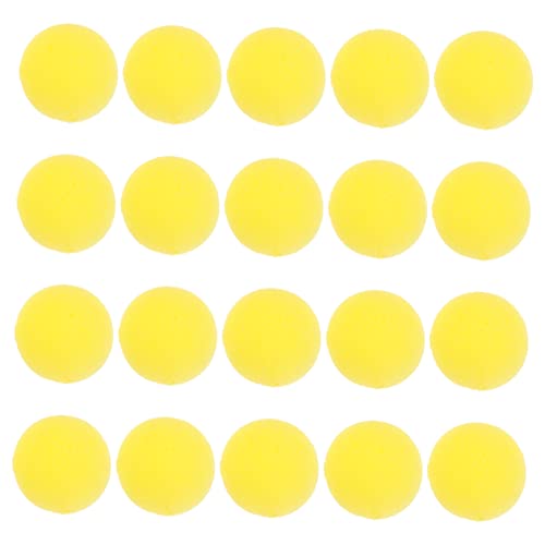 KONTONTY 20 Stück Gelbe Schwamm Clownnasen für Bühnenaufführungen und Kostümpartys Lustige Make Up Requisiten für Clown Cosplay und Halloween Dekoration KONTONTY 20 Stück Gelbe Schwamm Clownnasen für Bühnenaufführungen und Kostümpartys Lustige Make Up Requisiten für Clown Cosplay und Halloween Dekoration von KONTONTY