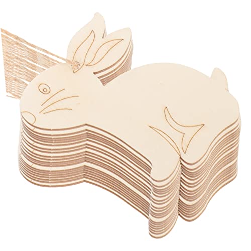 KONTONTY 20 Stück Hase selber machen ausgestopfter Hase Kaninchen Karikatur Bausatz Hasenversorgungen Graffiti-Zubehör Holzhase zum Basteln Osterdesign Holzscheiben leere Holzspäne hölzern KONTONTY 20 Stück Hase selber machen ausgestopfter Hase Kaninchen Karikatur Bausatz Hasenversorgungen Graffiti-Zubehör Holzhase zum Basteln Osterdesign Holzscheiben leere Holzspäne hölzern von KONTONTY