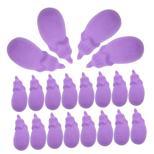 KONTONTY 20 Stück Karotten Radiergummi erasers for bescherung weihnachten Schulpreise weinachtsgeschenk schulzeug Kinderpreise in großen Mengen für die Schule lustige Radiergummis von KONTONTY