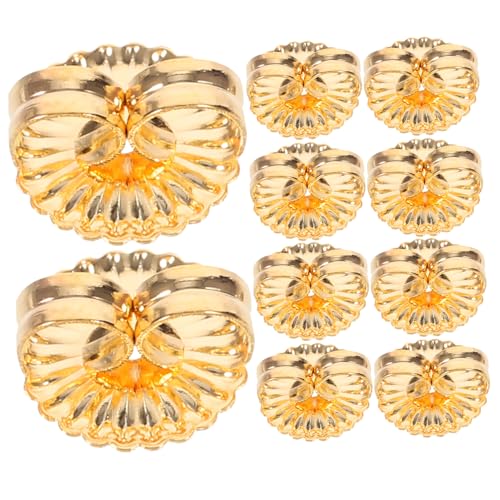KONTONTY 20 Stück Nickelfreie Kupferne Ohrring stopper Flexible Stabile Ohrstecker verschlüsse für Damen Praktisches DIY Schmuckzubehör Leicht und Langlebig Sicher für Empfindliche Ohren KONTONTY 20 Stück Nickelfreie Kupferne Ohrring stopper Flexible Stabile Ohrstecker verschlüsse für Damen Praktisches DIY Schmuckzubehör Leicht und Langlebig Sicher für Empfindliche Ohren von KONTONTY
