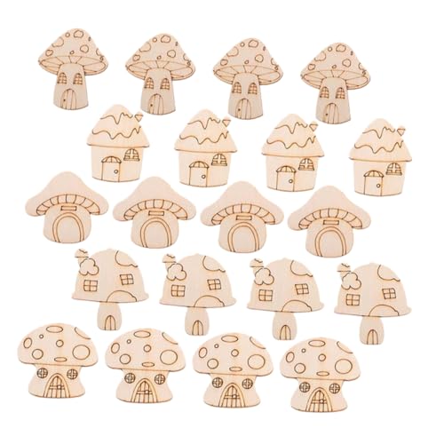 KONTONTY 20 Stück Pilz Holzspäne Pilze Bastel Holzausschnitte Bemalbare Holzformen DIY Pilz Dekorationen Bemalen Sie Ihre Eigenen Ausschnitte Pilz Holzscheiben Holz Gartenornamente KONTONTY 20 Stück Pilz Holzspäne Pilze Bastel Holzausschnitte Bemalbare Holzformen DIY Pilz Dekorationen Bemalen Sie Ihre Eigenen Ausschnitte Pilz Holzscheiben Holz Gartenornamente von KONTONTY