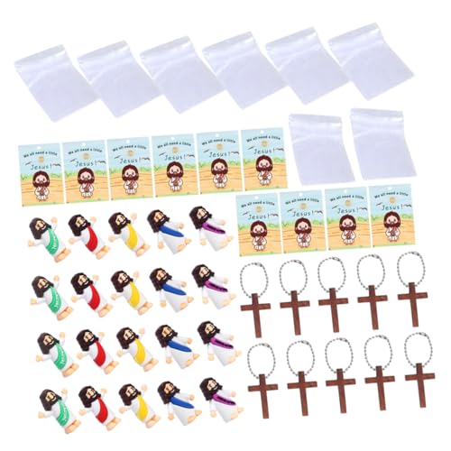 KONTONTY 20 Stück Puppenanhänger Miniatur-Halloween-Figur ostergeschenke für Ostervorräte Puppendekorationen zu Ostern Gartenzubehör Bracletts Mini-Sachen Organzabeutel von KONTONTY