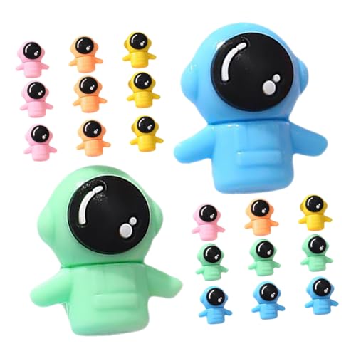 KONTONTY 20 Stück Teiliges Mini Radiergummi Set Niedliche Cartoon Weltraum Radiergummis für Klassenzimmerpreise Kreative Füllung für Geschenktüten für Kindergeburtstage von KONTONTY