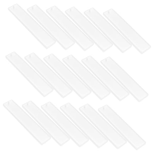 KONTONTY 20 Stück Teiliges Silikon-bookmark-gießform Rechteckige Epoxidharz Lesezeichen Form für DIY Schmuck Basteln für Schule Büro und Zuhause zur Produktivitätssteigerung KONTONTY 20 Stück Teiliges Silikon-bookmark-gießform Rechteckige Epoxidharz Lesezeichen Form für DIY Schmuck Basteln für Schule Büro und Zuhause zur Produktivitätssteigerung von KONTONTY