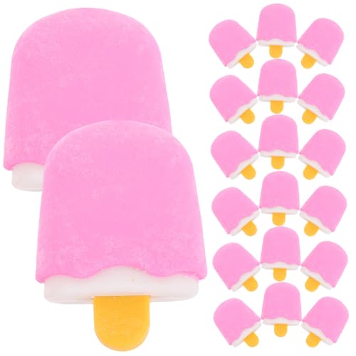 KONTONTY 20 Stück Teiliges Tragbare Eiscreme Radiergummis Cartoonartige Dekorative Bleistiftradierer Farbenfrohe Schreibwaren für Schule Geschenke und Kreative Nutzung KONTONTY 20 Stück Teiliges Tragbare Eiscreme Radiergummis Cartoonartige Dekorative Bleistiftradierer Farbenfrohe Schreibwaren für Schule Geschenke und Kreative Nutzung von KONTONTY