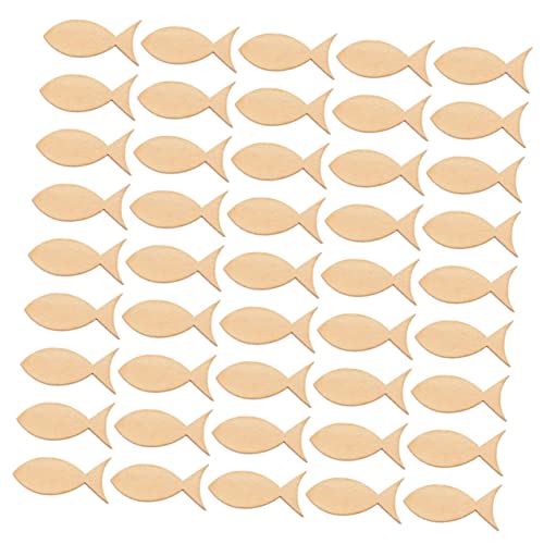 KONTONTY 200 Stück Holzfische DIY Unbearbeitete Holzschnittflächen Dekorative Holzstücke für Bastelarbeiten Tischdeko und Gestaltung zum Bemalen und Verzieren KONTONTY 200 Stück Holzfische DIY Unbearbeitete Holzschnittflächen Dekorative Holzstücke für Bastelarbeiten Tischdeko und Gestaltung zum Bemalen und Verzieren von KONTONTY