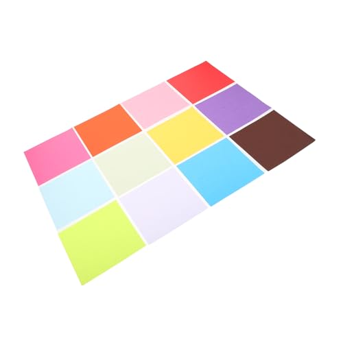 KONTONTY 200 Stück Origami -papierschnitt Papier Für Die Kartenherstellung Farbiges Bastelpapier Diy Handgeschöpftes Papierschneiden Bunt Origami Kit Papierhandwerk Papier von KONTONTY