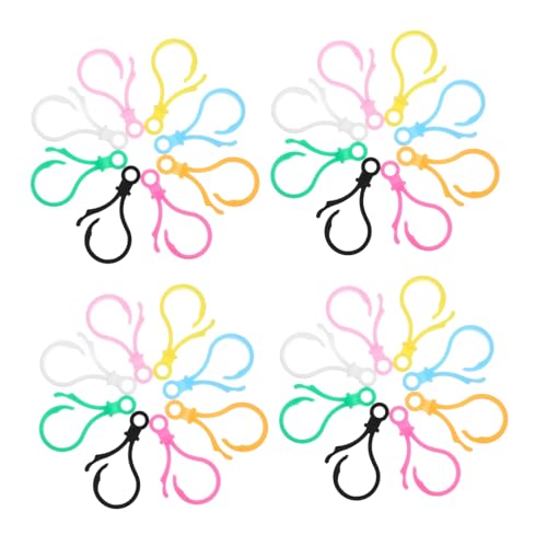 KONTONTY 200 Stück Teiliges Schlüsselanhänger mit Bunten Lobster Verschlüssen Stabile Diy Karabiner Clips für Schlüsselringe und Taschenanhänger Leicht Platzsparend Vielseitig für Kreative KONTONTY 200 Stück Teiliges Schlüsselanhänger mit Bunten Lobster Verschlüssen Stabile Diy Karabiner Clips für Schlüsselringe und Taschenanhänger Leicht Platzsparend Vielseitig für Kreative von KONTONTY
