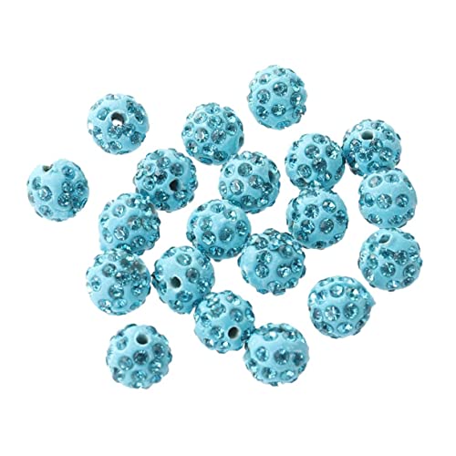 KONTONTY 10 Mm Runde Bohrperlen Gerade Löcher Für Die Schmuckherstellung Strasssteine 20 Stück KONTONTY 10 Mm Runde Bohrperlen Gerade Löcher Für Die Schmuckherstellung Strasssteine 20 Stück von KONTONTY