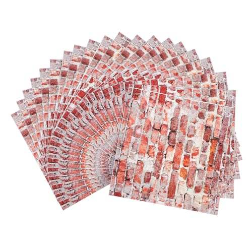 KONTONTY 20st Puppenhaus-wandaufkleber Tapetenkleister Und -abzieher Winziges Feenhaus Kleines Puppenhaus Miniaturfiguren Wandtattoos Bodenfliesen Kleben Puppenhaus-bausatz PVC KONTONTY 20st Puppenhaus-wandaufkleber Tapetenkleister Und -abzieher Winziges Feenhaus Kleines Puppenhaus Miniaturfiguren Wandtattoos Bodenfliesen Kleben Puppenhaus-bausatz PVC von KONTONTY