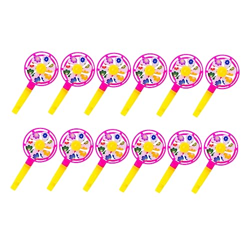 KONTONTY Stück Cartoon Windmill Pfeifen Kreatives Musikinstrument für Partyspielzeug Fantasie und Musikalität Farben Zufällig Zufällige Farbe von KONTONTY
