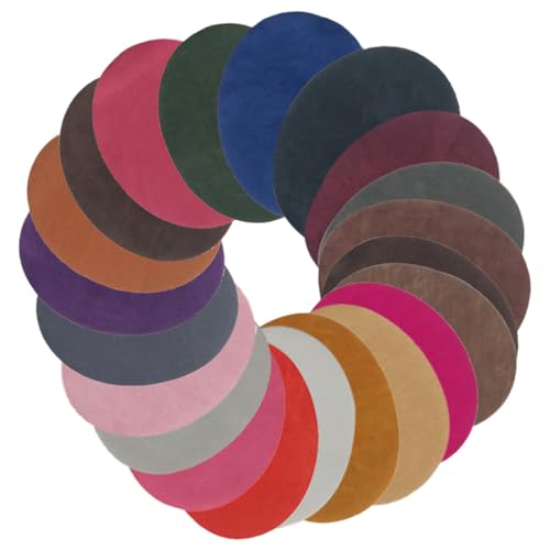 KONTONTY 24 Stück Ellbogenanpassungsjacke Reparaturflicken für Daunenjacken Flecken Flicken für Jacken sewing accessories rucksack patch Patches nähen Ellbogenflicken für Pullover Stoff von KONTONTY