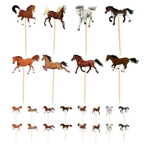 KONTONTY 24Stücke Tierische Tortendeko für Geburtstagspartys Cupcake Topper mit Bauernhoftier für Unvergessliche Feiern KONTONTY 24Stücke Tierische Tortendeko für Geburtstagspartys Cupcake Topper mit Bauernhoftier für Unvergessliche Feiern von KONTONTY