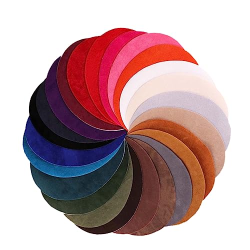 KONTONTY 25 Stück Blechaufkleber schneiden Zeltplatz Flicken für Jacken nähen Flicken für Kleidung der Patch Flecken Patchwork-Aufkleber Pullover Patches DIY -Applikationszubehör von KONTONTY