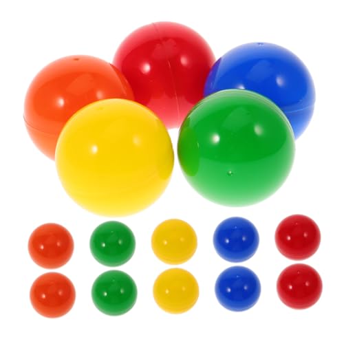 KONTONTY 25 Stück Lotteriekugel Gewinnspielkugeln Bälle Für Die Tombola Plastik von KONTONTY