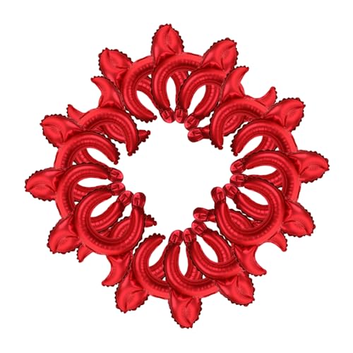 KONTONTY 25 Stück Stirnband aus Teufelshorn Partyzubehör Kostüm-Layout-Ballon Ballonstütze Kostüme anziehen Cosplay- Party-Cosplay-Requisite Aluminiumfolie rot KONTONTY 25 Stück Stirnband aus Teufelshorn Partyzubehör Kostüm-Layout-Ballon Ballonstütze Kostüme anziehen Cosplay- Party-Cosplay-Requisite Aluminiumfolie rot von KONTONTY