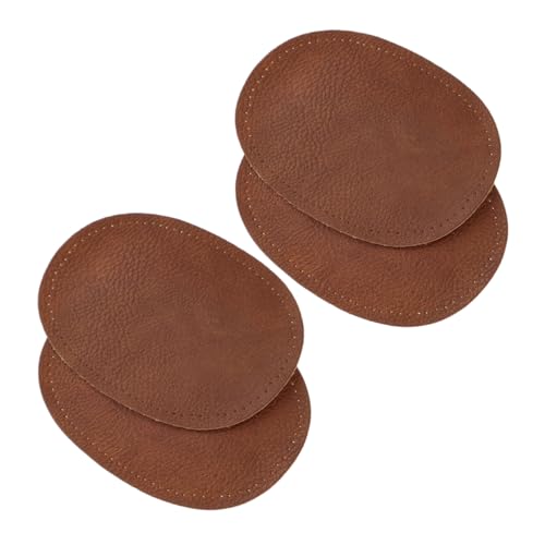 KONTONTY 2Paare Ovaler Ellbogenflicken PU Zum Aufnähen Reparaturflicken Für Pullover Jacken Und Hosen Für DIY Nähprojekte Und Kleidungspflege KONTONTY 2Paare Ovaler Ellbogenflicken PU Zum Aufnähen Reparaturflicken Für Pullover Jacken Und Hosen Für DIY Nähprojekte Und Kleidungspflege von KONTONTY