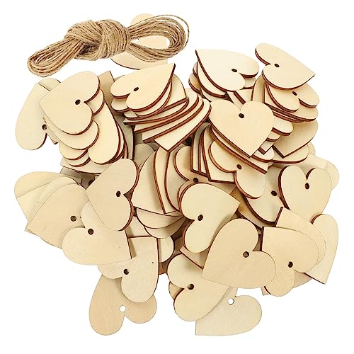 KONTONTY 2Taschen Herzförmige Holzscheiben für DIY Bastelarbeiten Unlackierte Holzstücke für Tischdekoration Hochzeitskunst und Valentinstagsgeschenke für Familie KONTONTY 2Taschen Herzförmige Holzscheiben für DIY Bastelarbeiten Unlackierte Holzstücke für Tischdekoration Hochzeitskunst und Valentinstagsgeschenke für Familie von KONTONTY