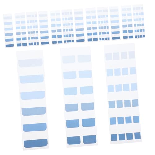 KONTONTY 3 Haftnotizen klebrige Buchregisterkarten Seitenmarkierungen klebrige Indexregisterkarten leere Registerkarten Klebestreifen Index-Tabs Buchmarkierungen PVC Blue KONTONTY 3 Haftnotizen klebrige Buchregisterkarten Seitenmarkierungen klebrige Indexregisterkarten leere Registerkarten Klebestreifen Index-Tabs Buchmarkierungen PVC Blue von KONTONTY