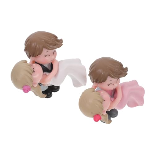 KONTONTY 3 Sätze Paar Diy -geschenkpuppe Fangen Rosa Dekorationen Mini Tortenaufleger Für Hochzeitspaare Party Bräutigamfigur Paardekor Hochzeitspaar Figur Vinyl 2 Paare * 3 KONTONTY 3 Sätze Paar Diy -geschenkpuppe Fangen Rosa Dekorationen Mini Tortenaufleger Für Hochzeitspaare Party Bräutigamfigur Paardekor Hochzeitspaar Figur Vinyl 2 Paare * 3 von KONTONTY