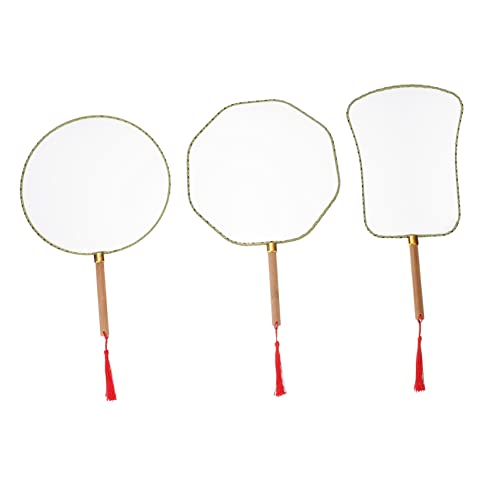 KONTONTY 3 Stück Blanko Fans für Diy und Zeichenfächer Dekorative Malzubehör für Kreative Projekte für Zuhause Schule und Kindergarten Zufällige Farbe KONTONTY 3 Stück Blanko Fans für Diy und Zeichenfächer Dekorative Malzubehör für Kreative Projekte für Zuhause Schule und Kindergarten Zufällige Farbe von KONTONTY
