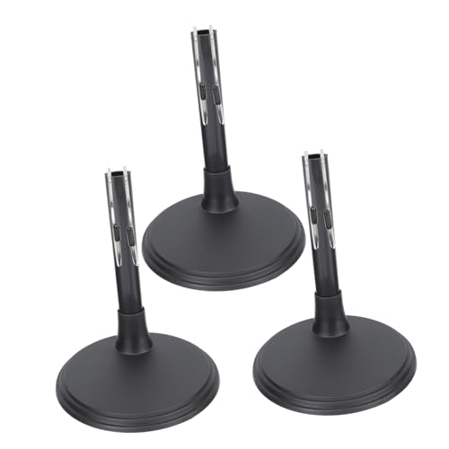 KONTONTY 3 Stück Puppenständer Stabiler Doll Display Rack für Sammlerstücke Model und Perfektes Zubehör für Puppenliebhaber und Kreative Dekoration von KONTONTY