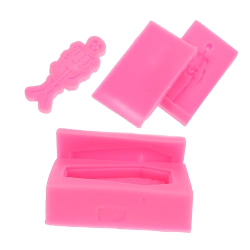KONTONTY 3 Stück Teiliges Silikonform Skelett Sarg für Halloween Epoxidharz DIY Schmuck Schlüsselanhänger Flexible Langlebige Gießform für Epoxy Resin Basteln KONTONTY 3 Stück Teiliges Silikonform Skelett Sarg für Halloween Epoxidharz DIY Schmuck Schlüsselanhänger Flexible Langlebige Gießform für Epoxy Resin Basteln von KONTONTY