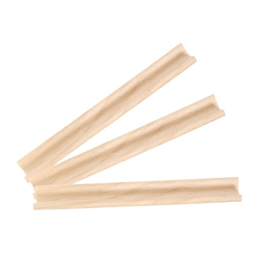 KONTONTY 3 Stück Unbehandelte Holz Domino Tabletts Robuste Holzständer für Mahjong und Domino Spiele Naturbelassene DIY Holzregale als Dekorative Spielzubehör KONTONTY 3 Stück Unbehandelte Holz Domino Tabletts Robuste Holzständer für Mahjong und Domino Spiele Naturbelassene DIY Holzregale als Dekorative Spielzubehör von KONTONTY
