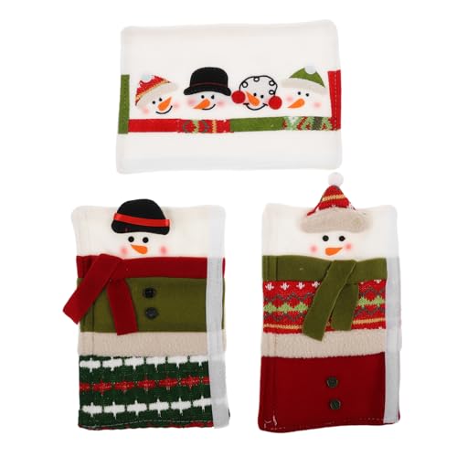 KONTONTY Weihnachts-küchengerätegriffe Kühlschrankgriffschutz Dekorative Abdeckungen für Die Weihnachtskühlschranktür KONTONTY Weihnachts-küchengerätegriffe Kühlschrankgriffschutz Dekorative Abdeckungen für Die Weihnachtskühlschranktür von KONTONTY