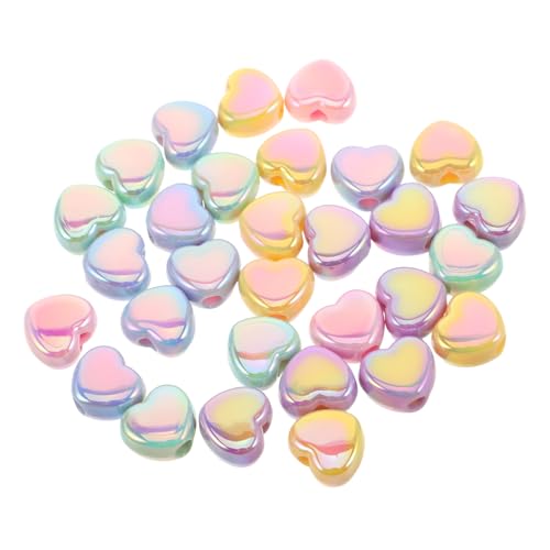 KONTONTY 30 Stück Bunte Acryl Charms für Diy Schmuck Armband und Handy Kettenherstellung Bastelzubehör für Valentinstag und Sommerprojekte KONTONTY 30 Stück Bunte Acryl Charms für Diy Schmuck Armband und Handy Kettenherstellung Bastelzubehör für Valentinstag und Sommerprojekte von KONTONTY