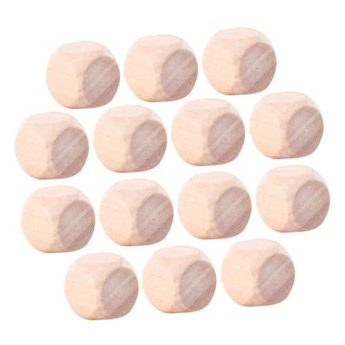 KONTONTY 30 Stück Sechsseitige Holzwürfel Malspielzeug Blankowürfel Holzspielzeugwürfel Unfertige Blankowürfel Holzwürfel Kinderwürfel Zubehör DIY Blankowürfel Unfertige KONTONTY 30 Stück Sechsseitige Holzwürfel Malspielzeug Blankowürfel Holzspielzeugwürfel Unfertige Blankowürfel Holzwürfel Kinderwürfel Zubehör DIY Blankowürfel Unfertige von KONTONTY