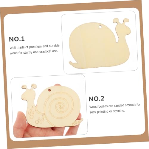 KONTONTY 30 Stück Teiliges Holzchips Schnecken Pilz Libellenformen Naturbelassene Holzanhänger für DIY bastelprojekte Kreative Holzscheiben für Heimdekoration und Handwerk KONTONTY 30 Stück Teiliges Holzchips Schnecken Pilz Libellenformen Naturbelassene Holzanhänger für DIY bastelprojekte Kreative Holzscheiben für Heimdekoration und Handwerk von KONTONTY