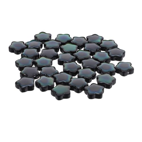 KONTONTY 30 Stück Teiliges Mini-fünf-punkte-sternperlen Große Loch-abstandshalter für Armbänder und Halsketten Temperaturfühlende Farbwechselnde Spacer-charms für DIY Schmuckherstellung KONTONTY 30 Stück Teiliges Mini-fünf-punkte-sternperlen Große Loch-abstandshalter für Armbänder und Halsketten Temperaturfühlende Farbwechselnde Spacer-charms für DIY Schmuckherstellung von KONTONTY