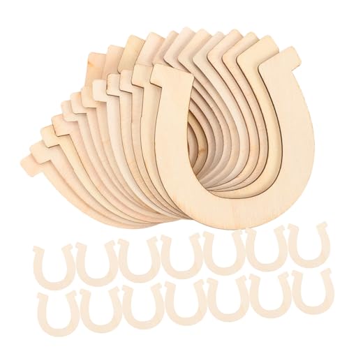 KONTONTY 30 Stück hufeisenförmige Holzspäne Graffiti-Chip unfertigte Holzschmuckstücke unfertiges Holzhandwerk unfertige Hufeisenausschnitte Holzverzierung Holzhandwerk unvollendet Beige KONTONTY 30 Stück hufeisenförmige Holzspäne Graffiti-Chip unfertigte Holzschmuckstücke unfertiges Holzhandwerk unfertige Hufeisenausschnitte Holzverzierung Holzhandwerk unvollendet Beige von KONTONTY