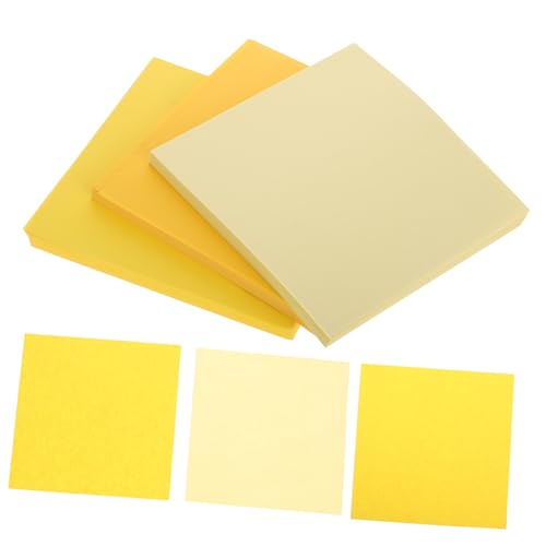 KONTONTY 300 Blatt Buntes Origami Origami Diy Papier Bastelpapiere Selber Machen Bastelpapier Für Farbiges Bastelpapier Quadratisches Faltpapier Farbiges Druckerpapier Papier von KONTONTY