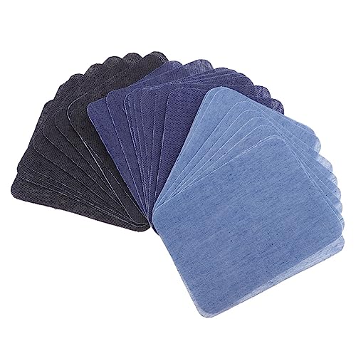 KONTONTY 30Stücke Selbstklebende Jeans Patch Aufnäher für Kleidung Bügelbilder für Sweatshirts Ellbogen Mehrfarbige Flicken für Bekleidung und Bastelarbeiten KONTONTY 30Stücke Selbstklebende Jeans Patch Aufnäher für Kleidung Bügelbilder für Sweatshirts Ellbogen Mehrfarbige Flicken für Bekleidung und Bastelarbeiten von KONTONTY