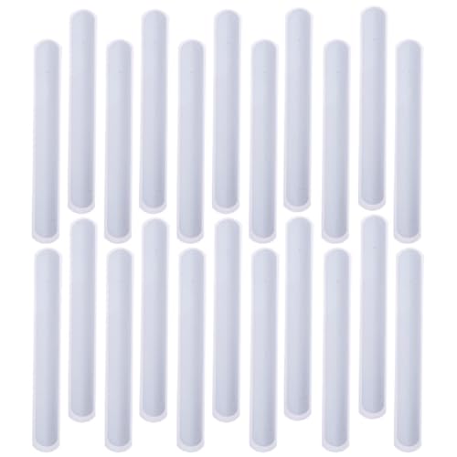 KONTONTY Armbändchen Armband Set Kinder 30st Bands Armbänder Party Streichelband Graffiti-slap-band Slap-armband- Graffiti-schlagringe Diy Schlagbänder Diy-slap-ringe Graffiti-diy-bänder Pvc Weiß von KONTONTY