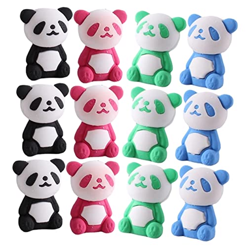 KONTONTY 36 Stück Panda Radiergummi erasers for für cute Karikatur Tier Radiergummis panda kuscheltier Mini-Radierer für das Klassenzimmer Urlaub Radiergummis KONTONTY 36 Stück Panda Radiergummi erasers for für cute Karikatur Tier Radiergummis panda kuscheltier Mini-Radierer für das Klassenzimmer Urlaub Radiergummis von KONTONTY