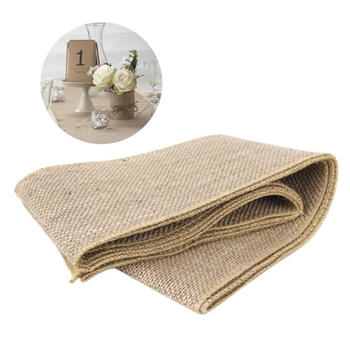 KONTONTY 3M Juteband für DIY Handwerk Hochzeitsdekoration und Braunes Hessisches Band Vielseitig Einsetzbar für Projekte und Heimdekoration KONTONTY 3M Juteband für DIY Handwerk Hochzeitsdekoration und Braunes Hessisches Band Vielseitig Einsetzbar für Projekte und Heimdekoration von KONTONTY