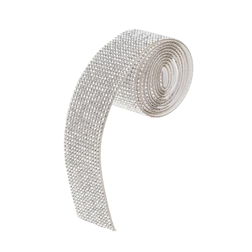 KONTONTY 3Rollen Diamant Dekorativer Gürtel Selbstklebende Strassbänder für DIY Handwerk Glänzendes Rhinestone Band Reihen Breit Dekorationen KONTONTY 3Rollen Diamant Dekorativer Gürtel Selbstklebende Strassbänder für DIY Handwerk Glänzendes Rhinestone Band Reihen Breit Dekorationen von KONTONTY