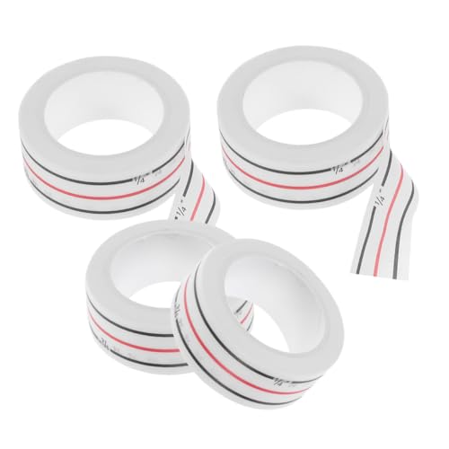 KONTONTY 4 Rollen Patchwork-positionierungsnähen Kleiderband Nahtband Zum Säumen Heftband Nahtband Zum Quilten Nähband Nähprodukte Bastelband Papier Klebeband Schlagband Für Quilten Papier KONTONTY 4 Rollen Patchwork-positionierungsnähen Kleiderband Nahtband Zum Säumen Heftband Nahtband Zum Quilten Nähband Nähprodukte Bastelband Papier Klebeband Schlagband Für Quilten Papier von KONTONTY